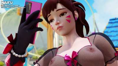 D.va footjob (Naifu) [Overwatch]