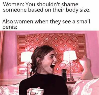 haha smol pp so funny