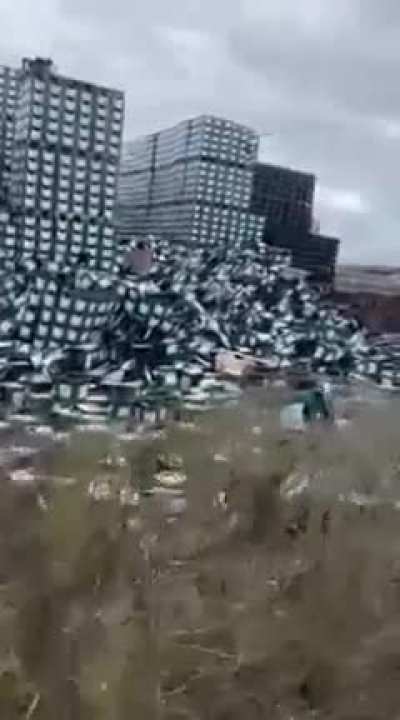Brewery in Germany got hit by the storms, the nation's in deep shock