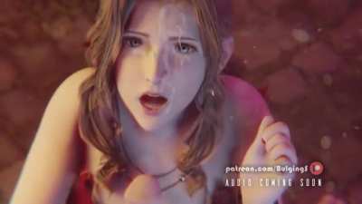Aerith Handjob Facial (BulgingS) [Final Fantasy 7]