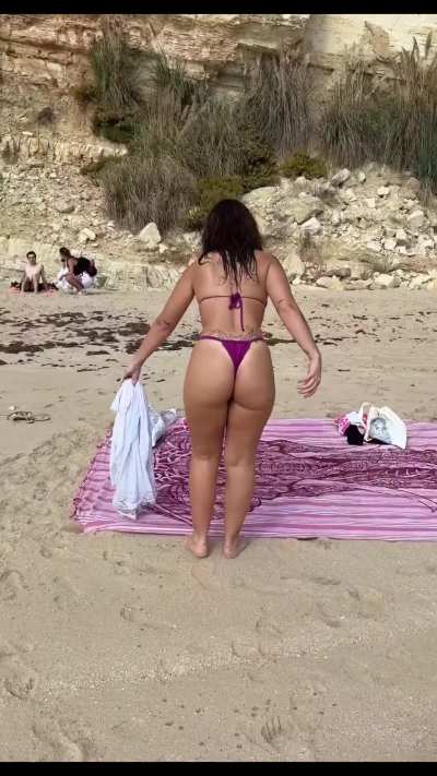 Beach slut