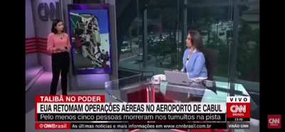 CNN sendo CNN por aqui tamb&eacute;m