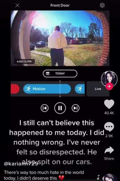 Guy asking for donations berates woman who won&rsquo;t donate.