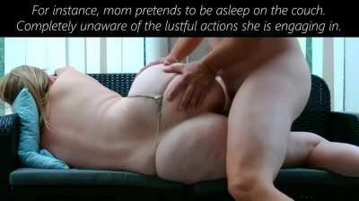 She's just "sleeping"