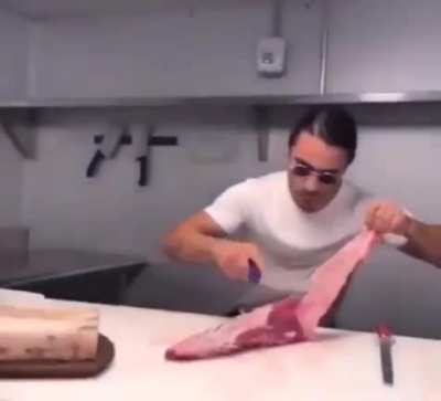 Fillae Bae Slapping His Meat