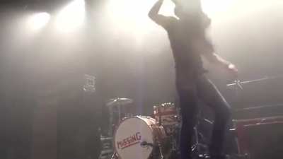 If I was Alex&rsquo;s guitar I would be fearing for my guitar life every show