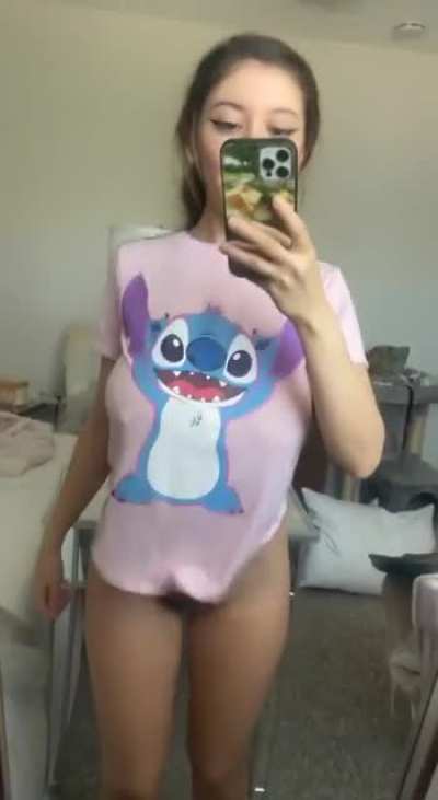 Does my 95 pound body make your cock hard?🙈