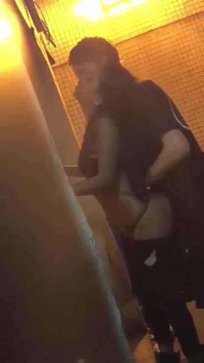fucking the bartender in the alley after her shift