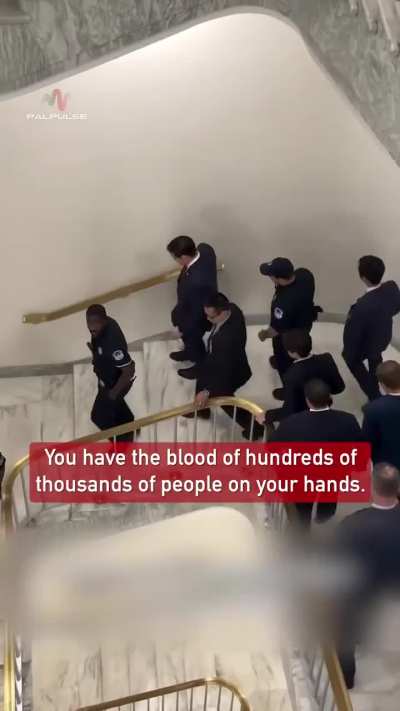 Protesters confronted Marco Rubio over U.S. support for Israel and its military campaign in the Gaza Strip, during a demonstration marked by angry exchanges and criticism of American foreign policy.