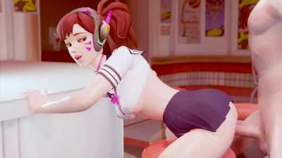 D.va Anal Creampie (VoidCourt)