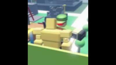 green scout vs. gold titan