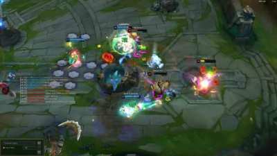 3 inhib down, 9K gold behind at 28 min, mountain soul and 3 nash behind comeback