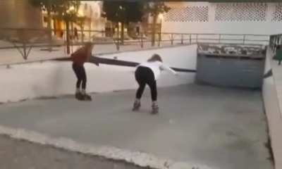 cut by the garage door