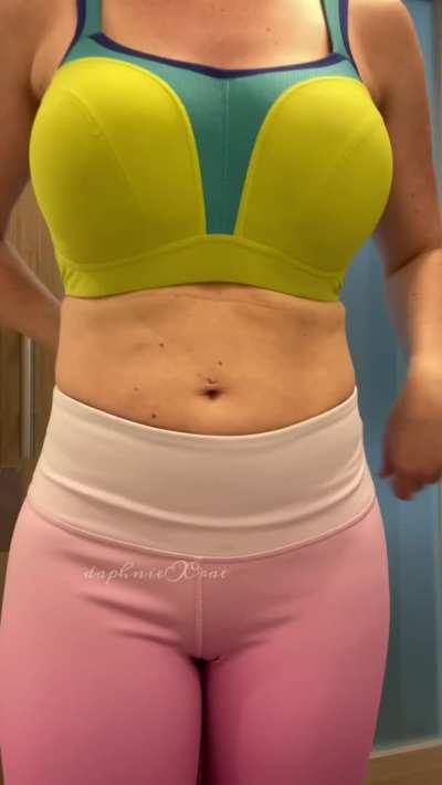 Can&rsquo;t drop out of my bra quick enough after a workout.