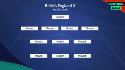 England fan who received Mason Mount&rsquo;s shirt picks her Euro 2020 final XI for England.