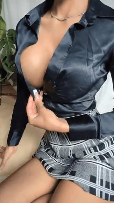Tits so big I can't wear it closed