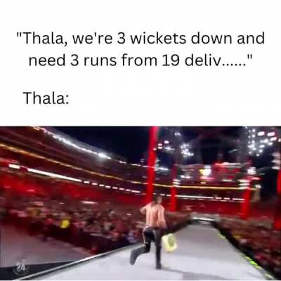 1*(3)>>>67*(58). Acknowledge your Thala of the Table