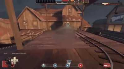At least Spy can shoot Pyro...