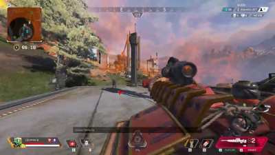 Yes the last Kraber shot was definetly planned.