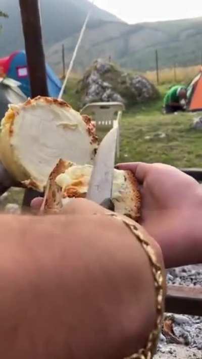 Rustic Cheese Toast