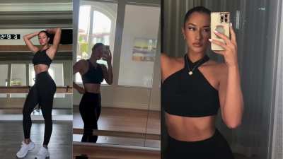 Love it when she sports an all black outfit 🔥🔥 [Nikki Blades]