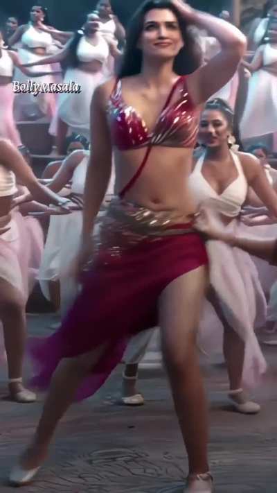 Kriti enjoying 😁