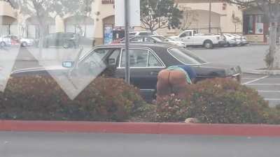 In broad daylight!
