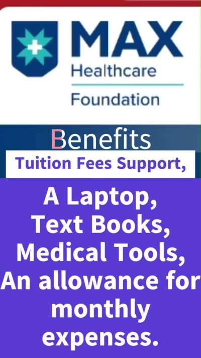 Scholarship for Medical Students 🔥 Tuition fees support, A laptop, medical tools &amp;amp; an allowance for monthly expenses.