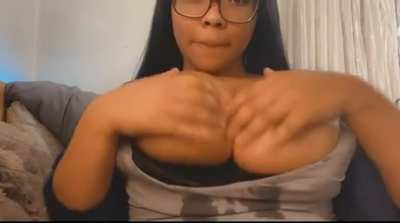 Big ebony tits 👅