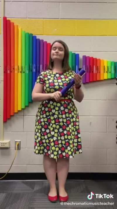 Literally speaking, it's chromatic and tubular