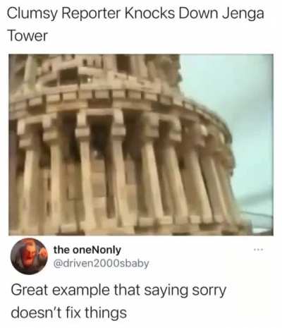 Sorry, not sorry