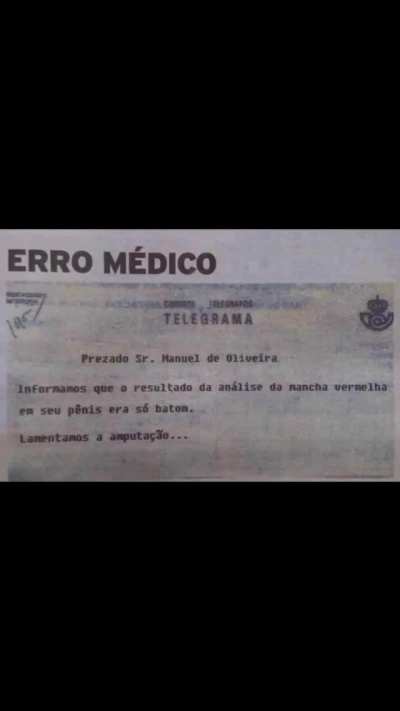 Este homem j&aacute; n&atilde;o tem mais nada a perder.