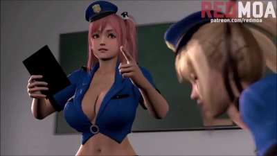 Inspection Day! Marie Rose &amp;amp; Honoka are guards in a prison for small penises. Very cringe and very funny. My favorite hentai video for laughs.