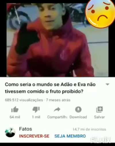 Pq Ad&atilde;o e Eva 😭😭😭