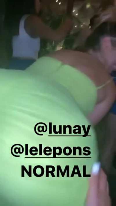 Lele birthday twerk