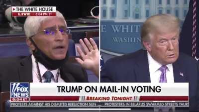 Question to Trump: 