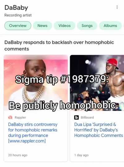 Famous rapper DaBaby do be grinding