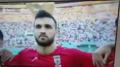 Video of Iran&rsquo;s national football team dissenting on world stage, refuses to sing national anthem at WorldCup in Qatar