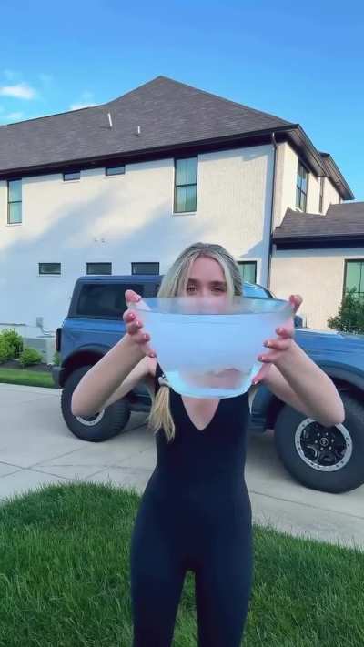 Ice bucket challenge