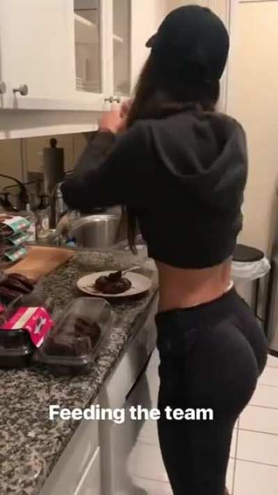 Feeding the team