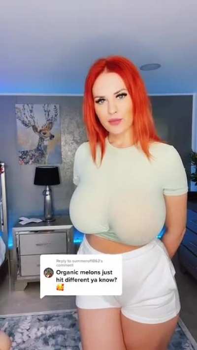 huge melons....