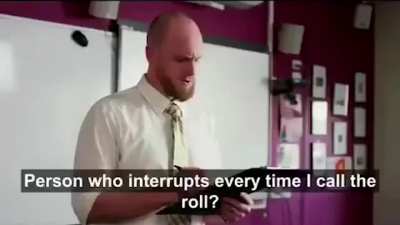 Funny rollcall.