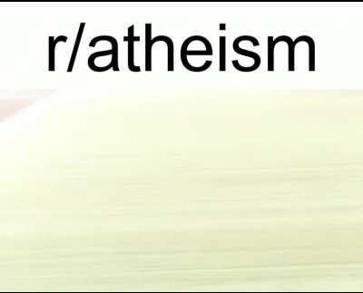 I&rsquo;m an atheist myself but those guys are on another level