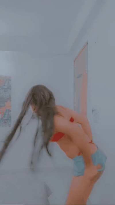 Pov: we're sharing rooms in a shady hotel, and you see me changing in front of you.