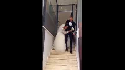 Blursed wedding