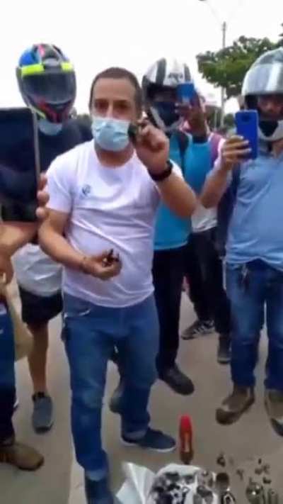 Cartuchos y tipo de munici&oacute;n que se esta usando contra el pueblo Colombiano.