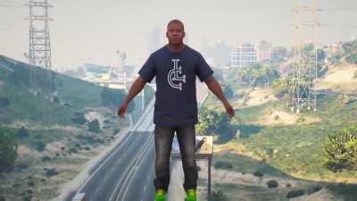 This world shall know pain&hellip;Almighty Push performed by Franklin in GTA 5 (Franklin awakens Rinnegan)