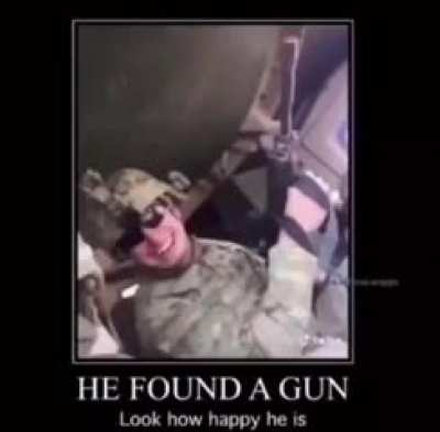 He so happy