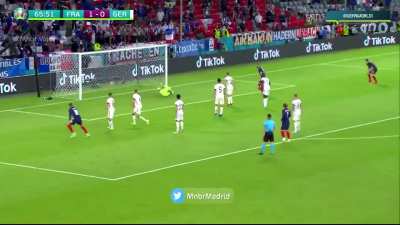 Mbappe great goal disallowed for offside 66’