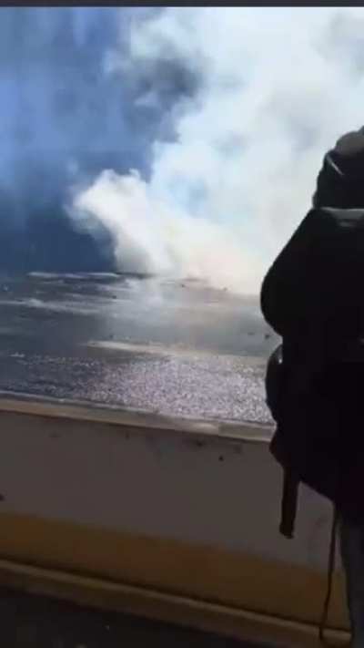 Protest in Paris for Palestine was met with water canons and tear gas